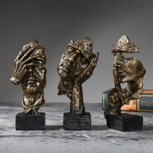 PhantomAura Abstract Decor Sculptures