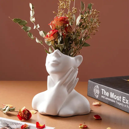 Elegant Artisanal Decor Vase