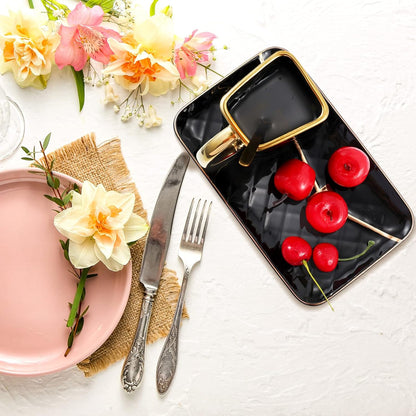 Classy Bag-Inspired Cup Set