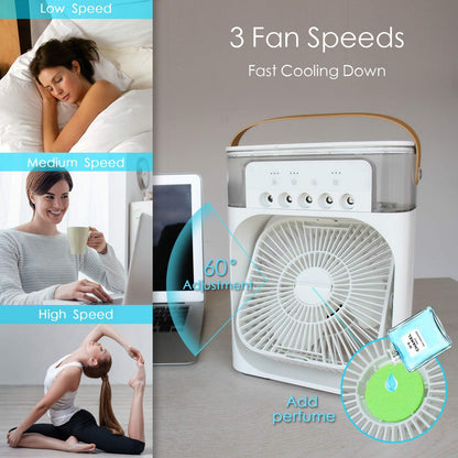 FreezeMist Portable Cooling Fan