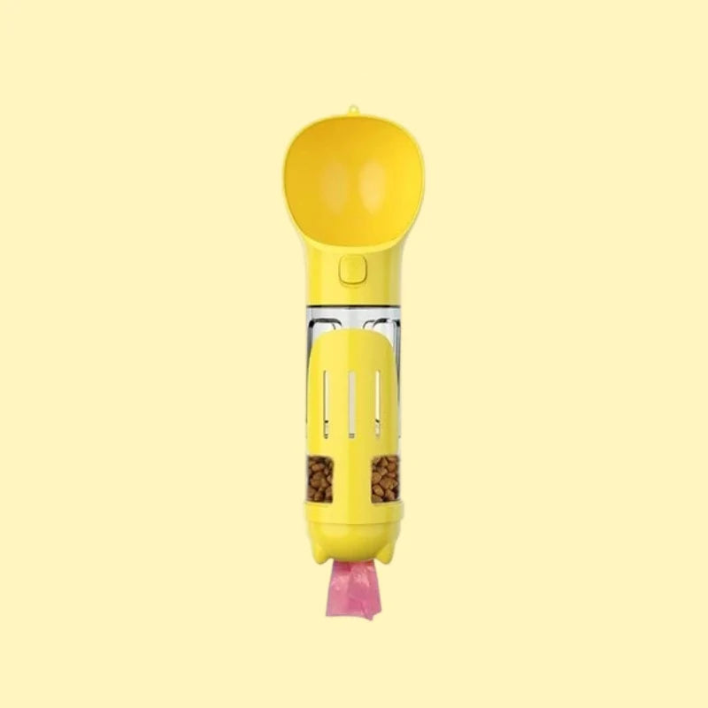 Portable Pet Feeder, Drinker, & Poop Scooper