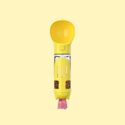 Portable Pet Feeder, Drinker, & Poop Scooper