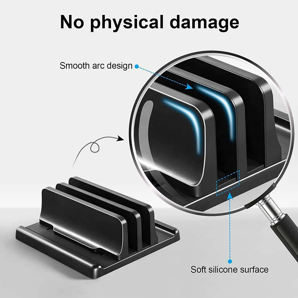 AsherDock Vertical Laptop Stand