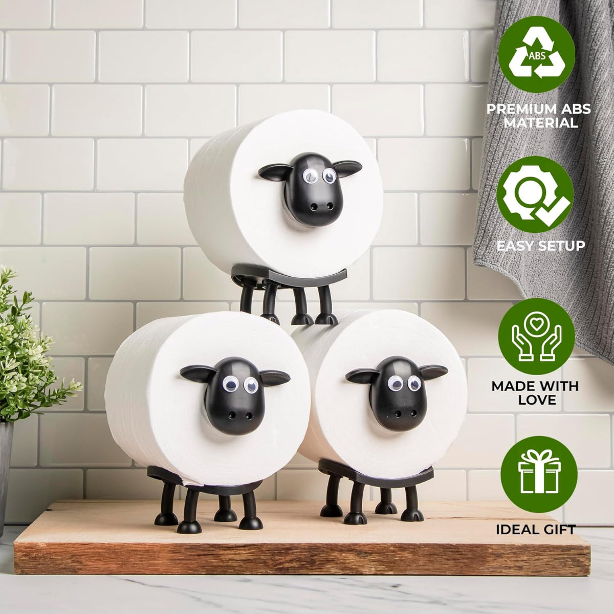 Fun Sheep Toilet Paper Holder