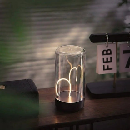 GlowWire Interactive Magnetic Filament Lamp