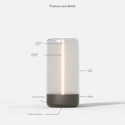 GlowWire Interactive Magnetic Filament Lamp