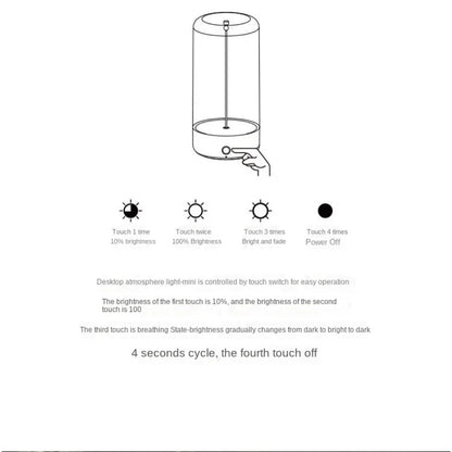 GlowWire Interactive Magnetic Filament Lamp