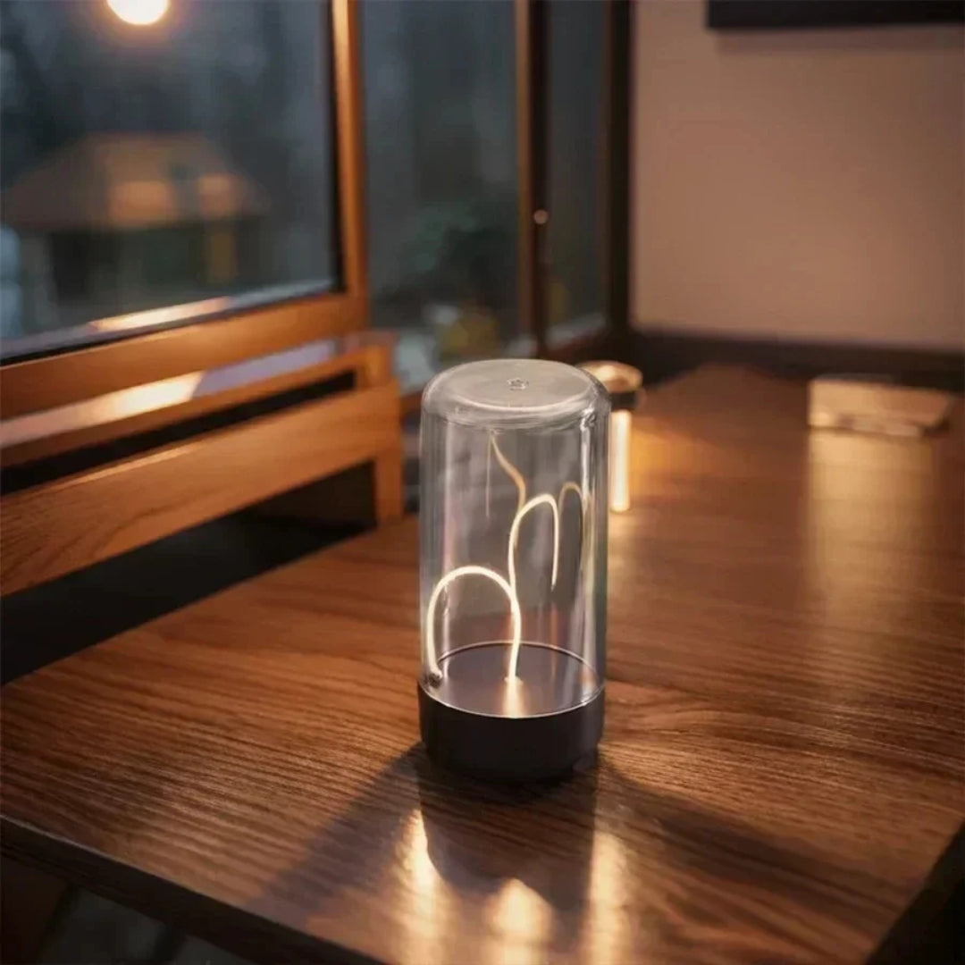 GlowWire Interactive Magnetic Filament Lamp