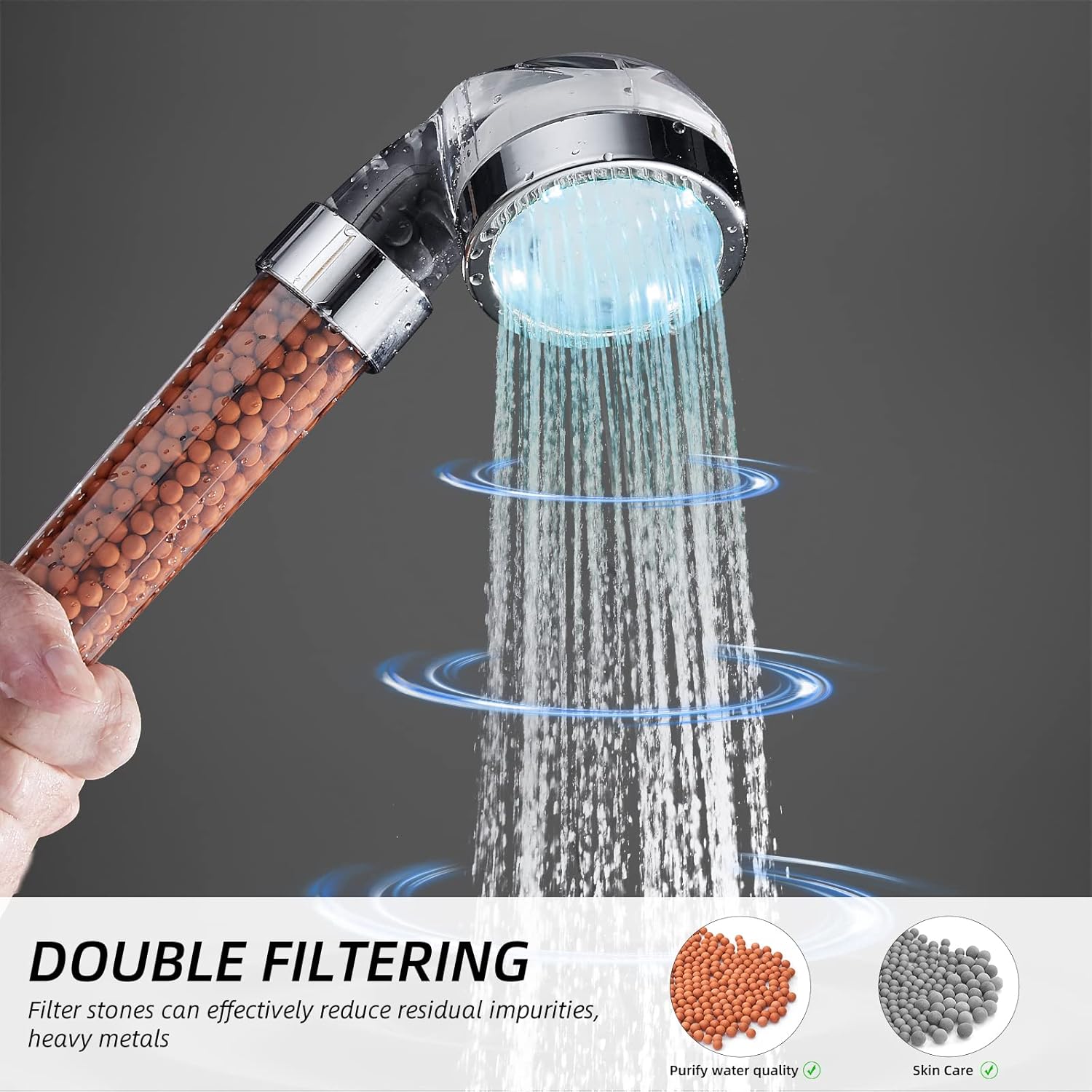 GlowFlow LED Shower Head