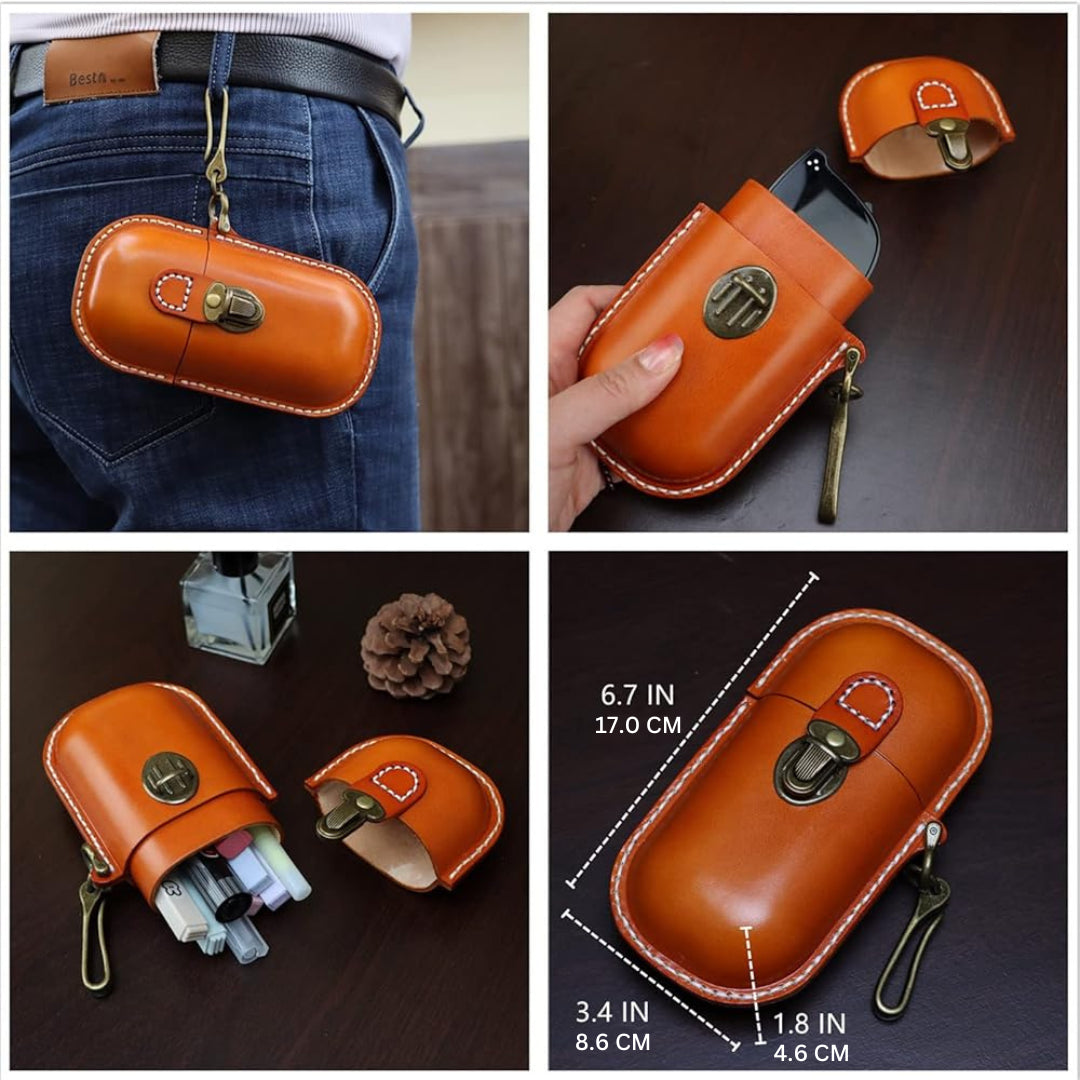 HeritEdge Premium Leather Case
