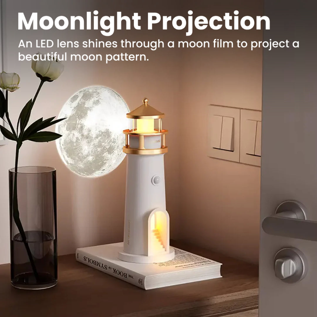 LunaCast Moon Projector & Lamp
