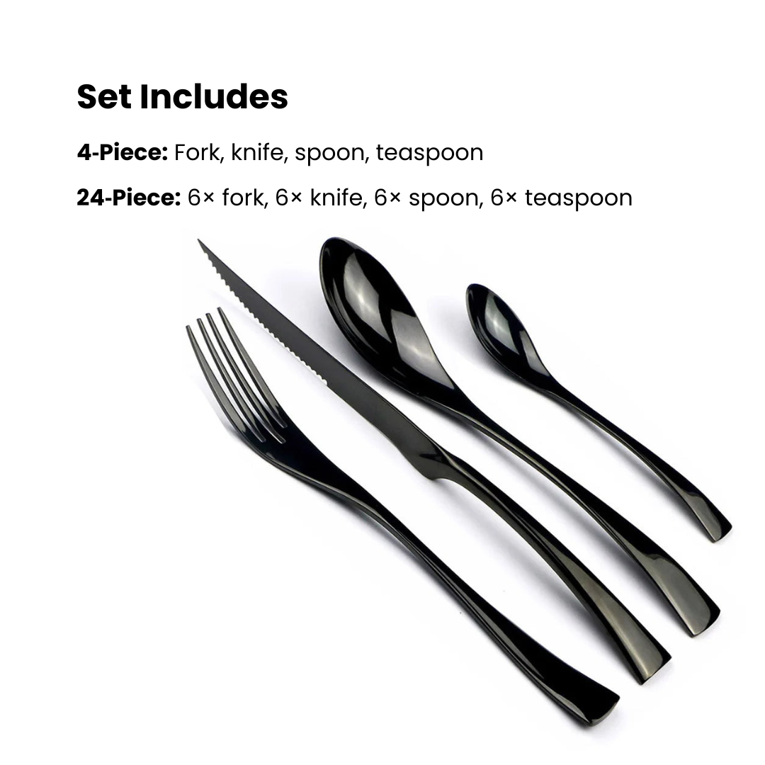 LuxeWare Elegant Dining Set