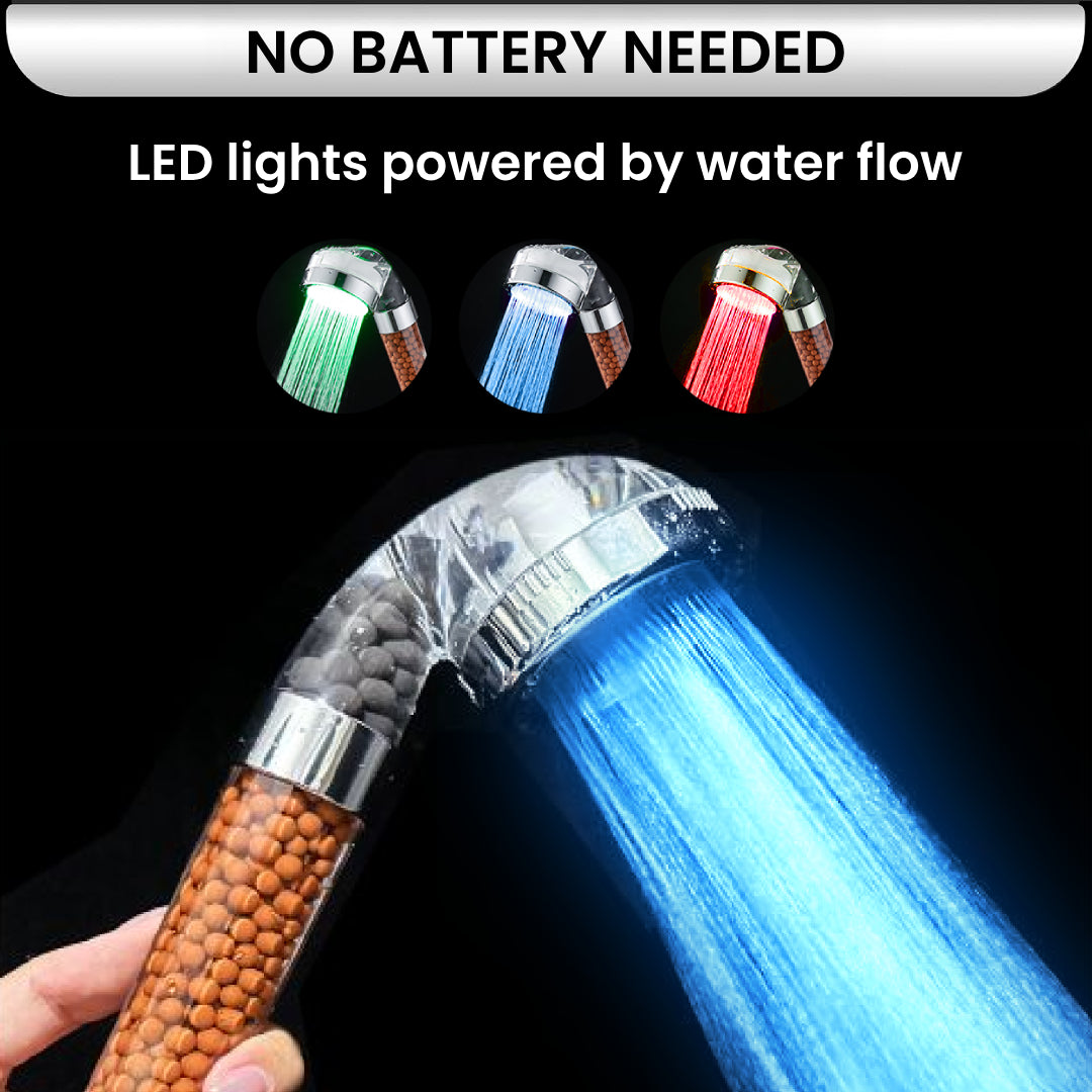 GlowFlow LED Shower Head