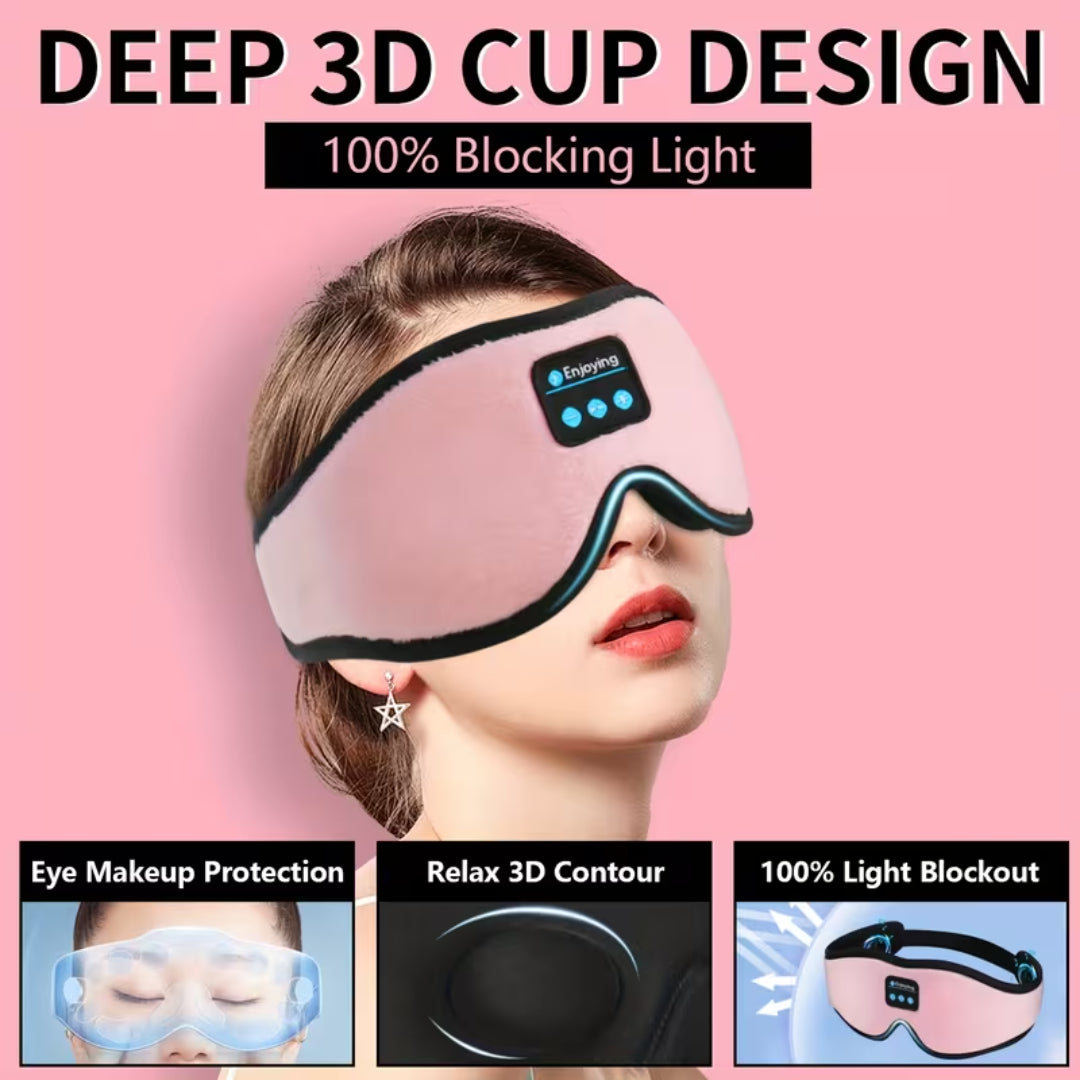 SoundShade 3D Contoured Bluetooth Eye Mask