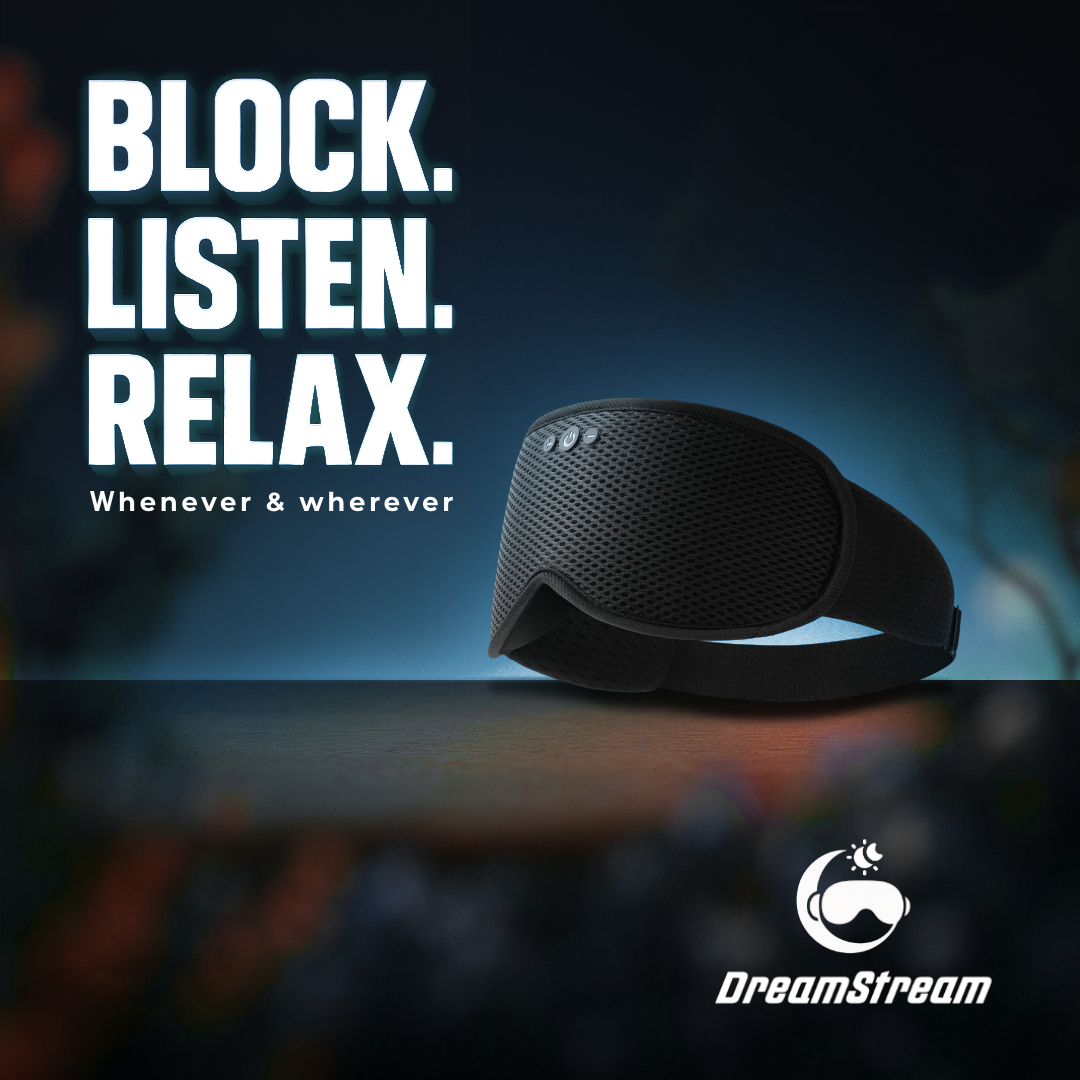 DreamStream™ Audio & Blackout Mask