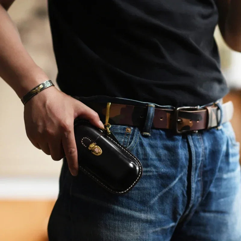 HeritEdge Premium Leather Case