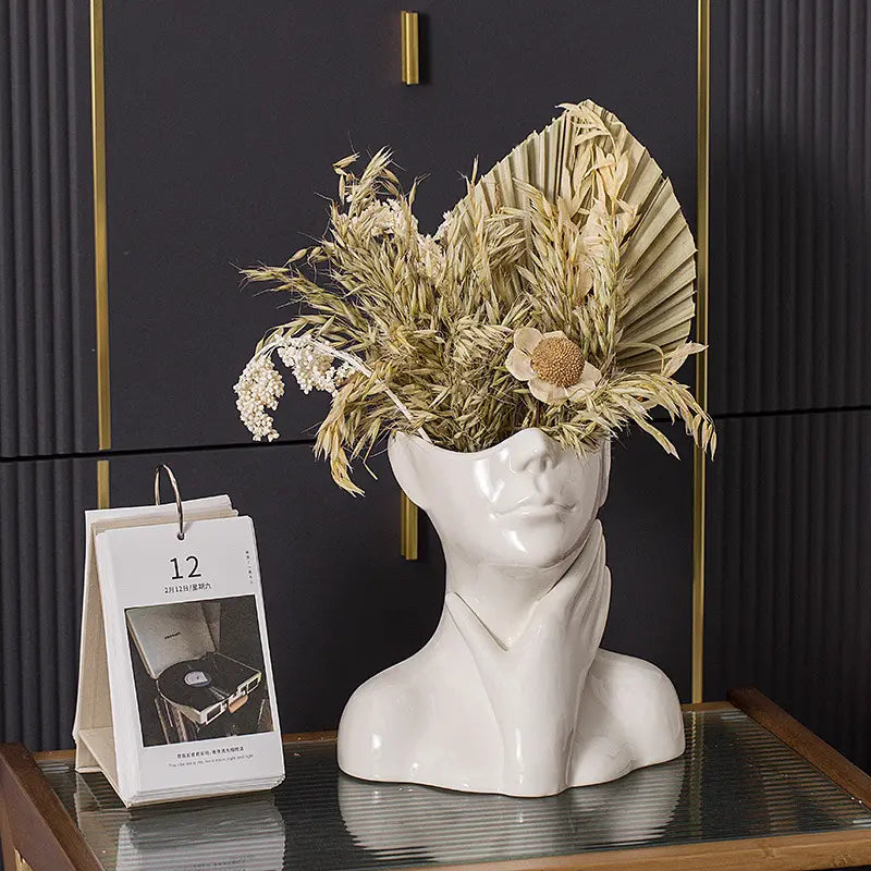 Elegant Artisanal Decor Vase