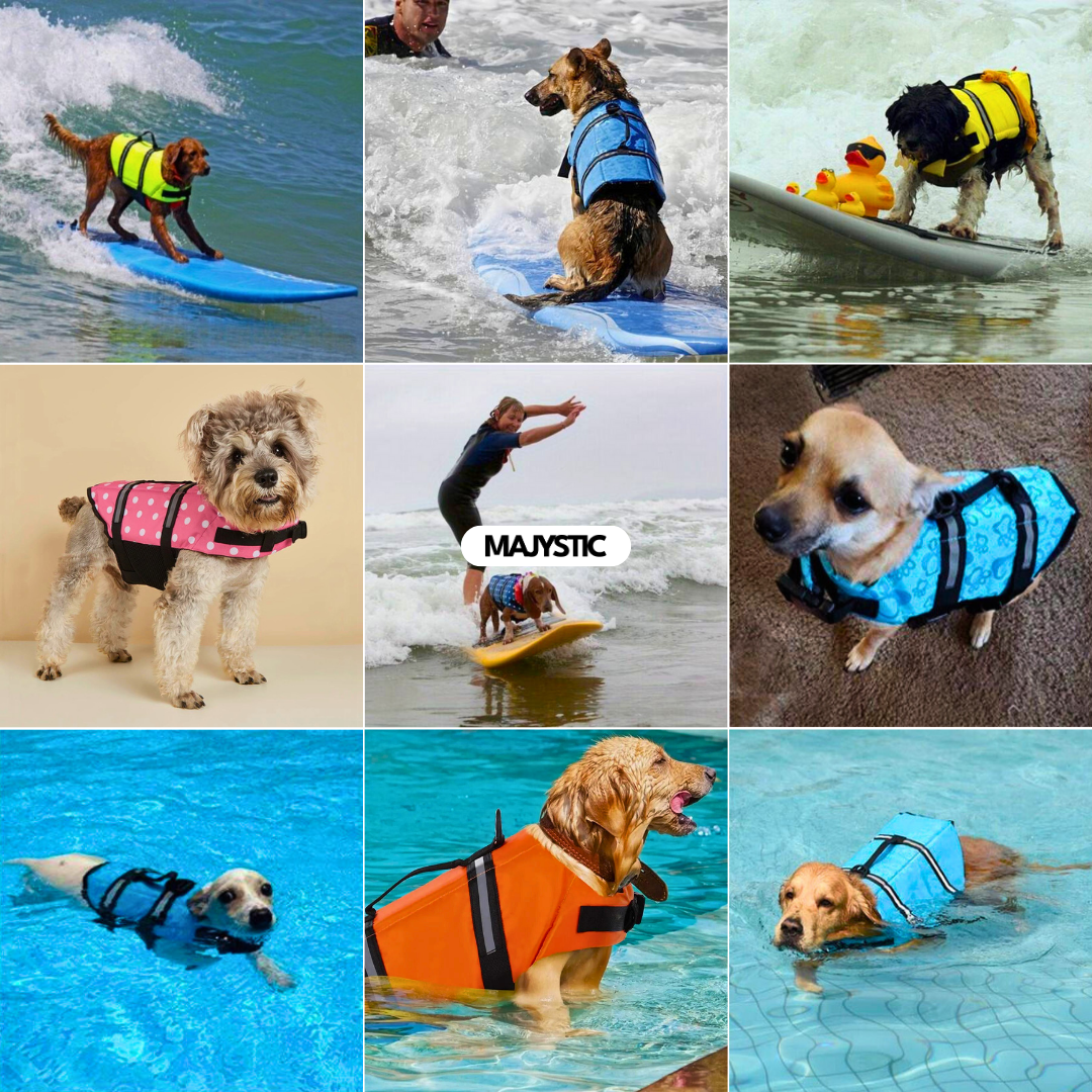 VisiFloat Reflective Dog Life Jacket