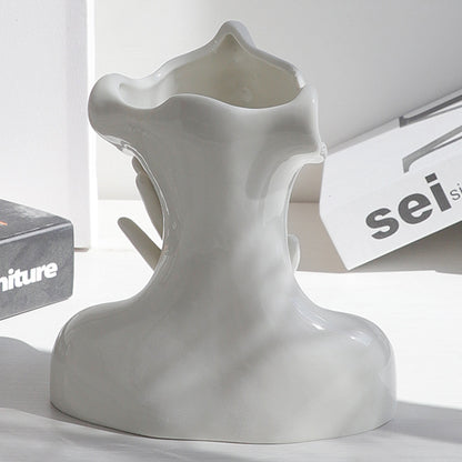 Elegant Artisanal Decor Vase