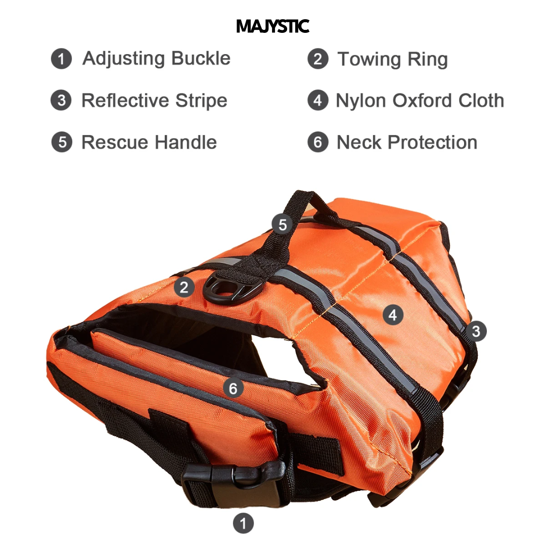 VisiFloat Reflective Dog Life Jacket