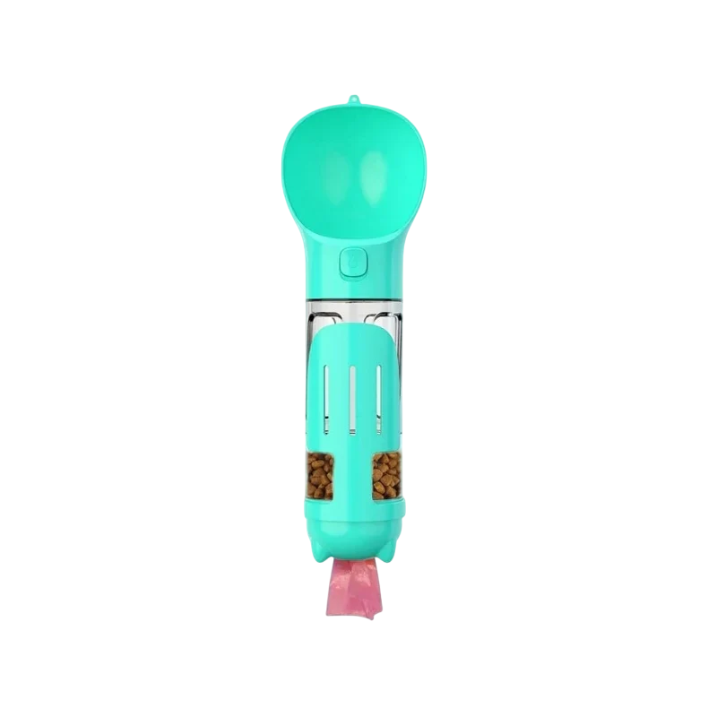 Portable Pet Feeder, Drinker, & Poop Scooper