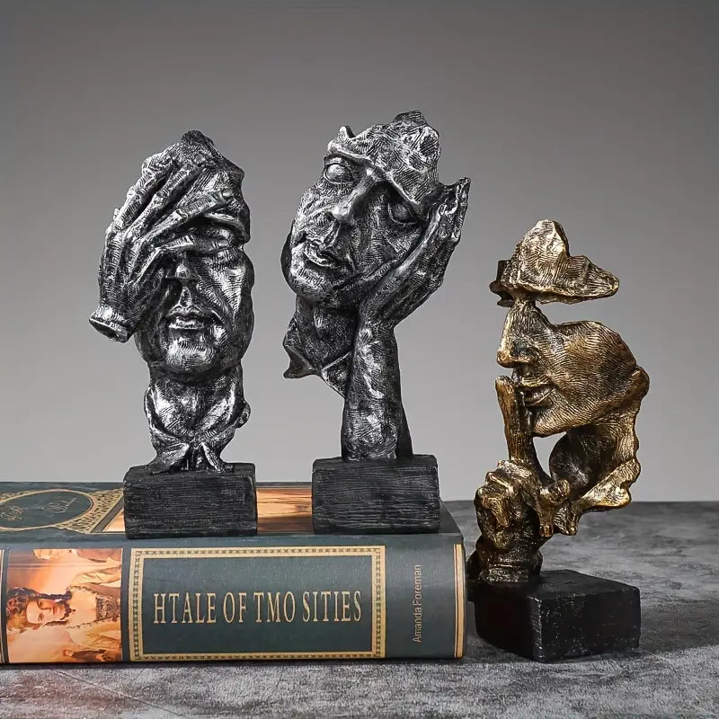 PhantomAura Abstract Decor Sculptures