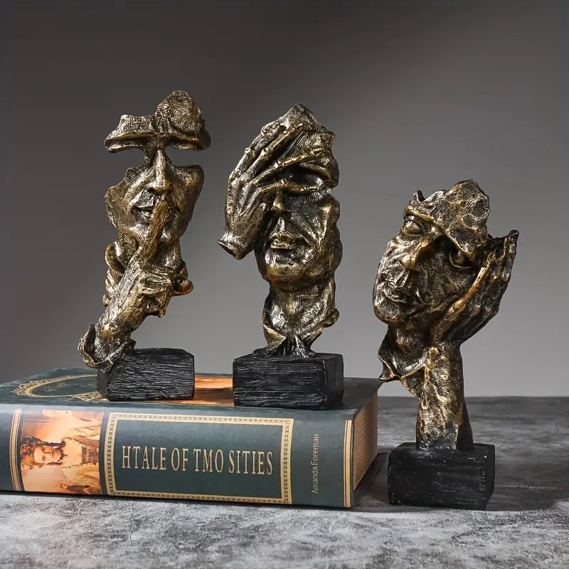 PhantomAura Abstract Decor Sculptures