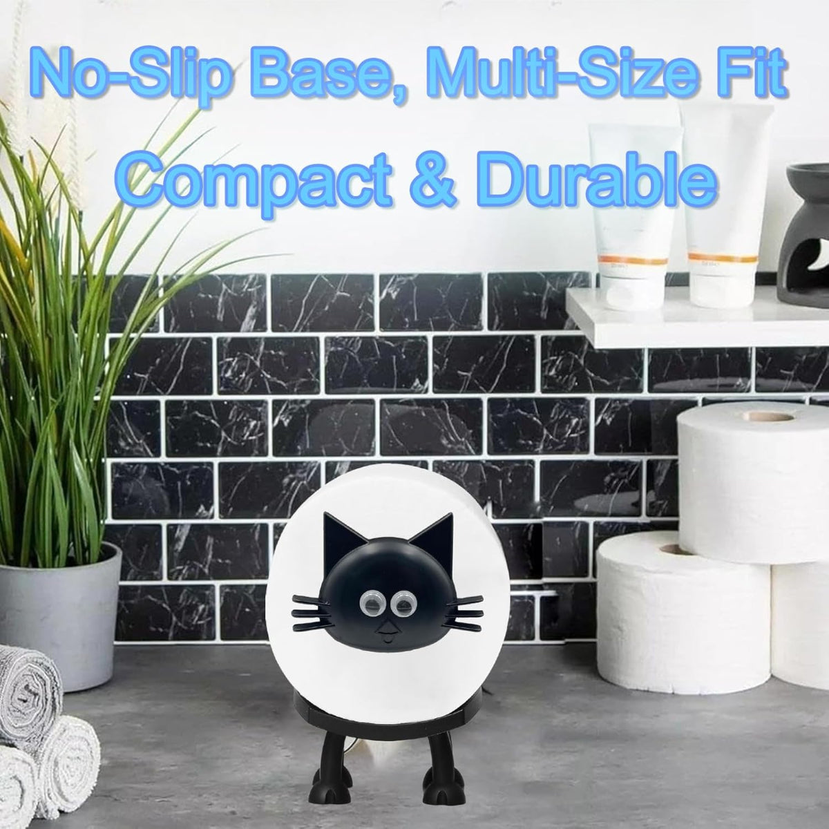 Cat Toilet Paper Roll Holder
