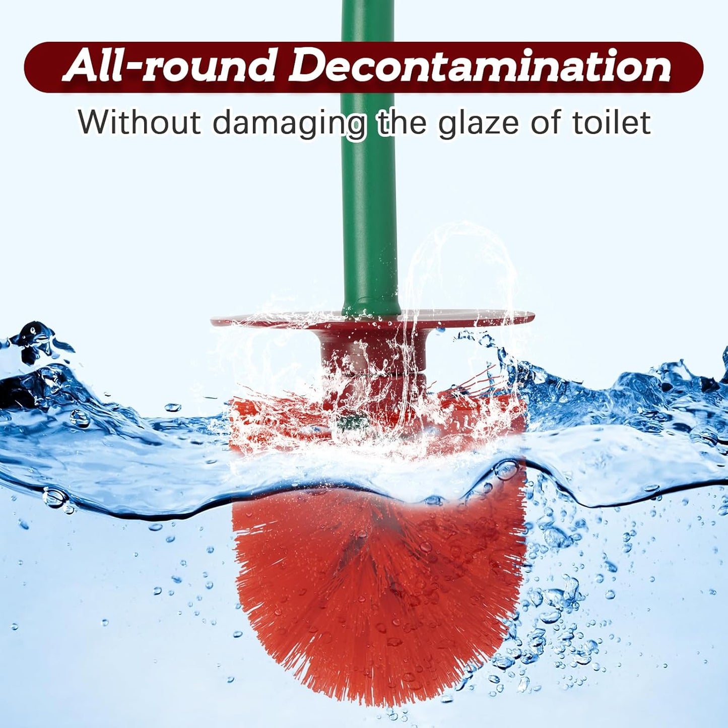 CherryClean Toilet Brush – Cute, Deep-Cleaning Bathroom Tool