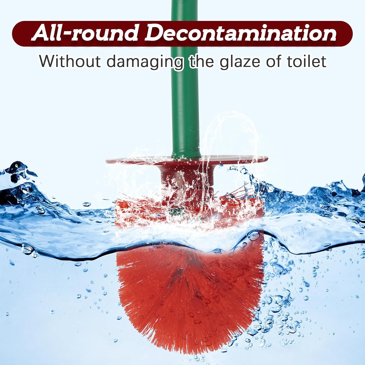 CherryClean Toilet Brush – Cute, Deep-Cleaning Bathroom Tool
