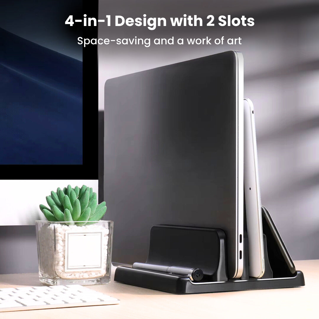 AsherDock Vertical Laptop Stand