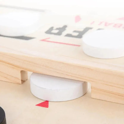 SwiftStrike Wooden Sling Puck Game