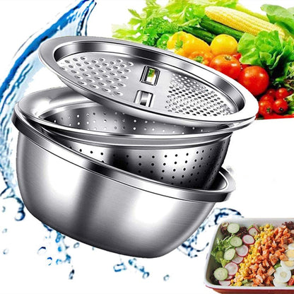 3 in 1 Stainless Steel Grater