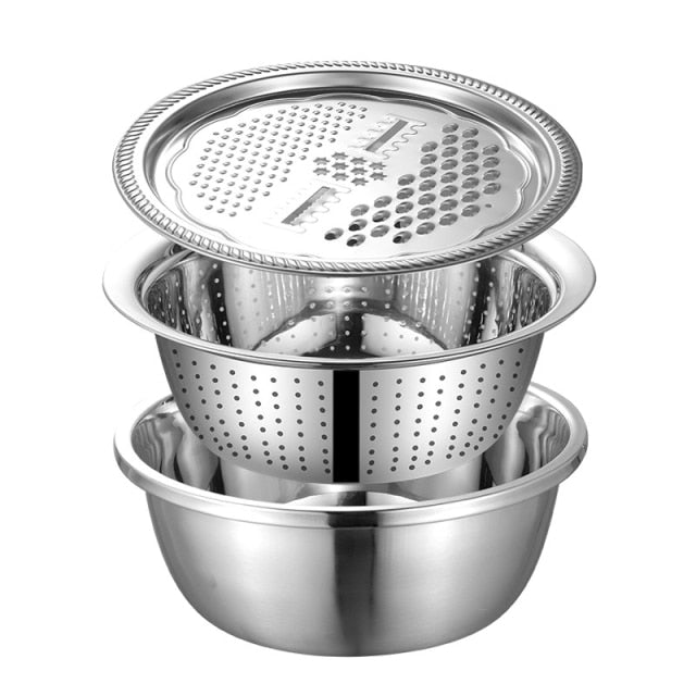 3 in 1 Stainless Steel Grater